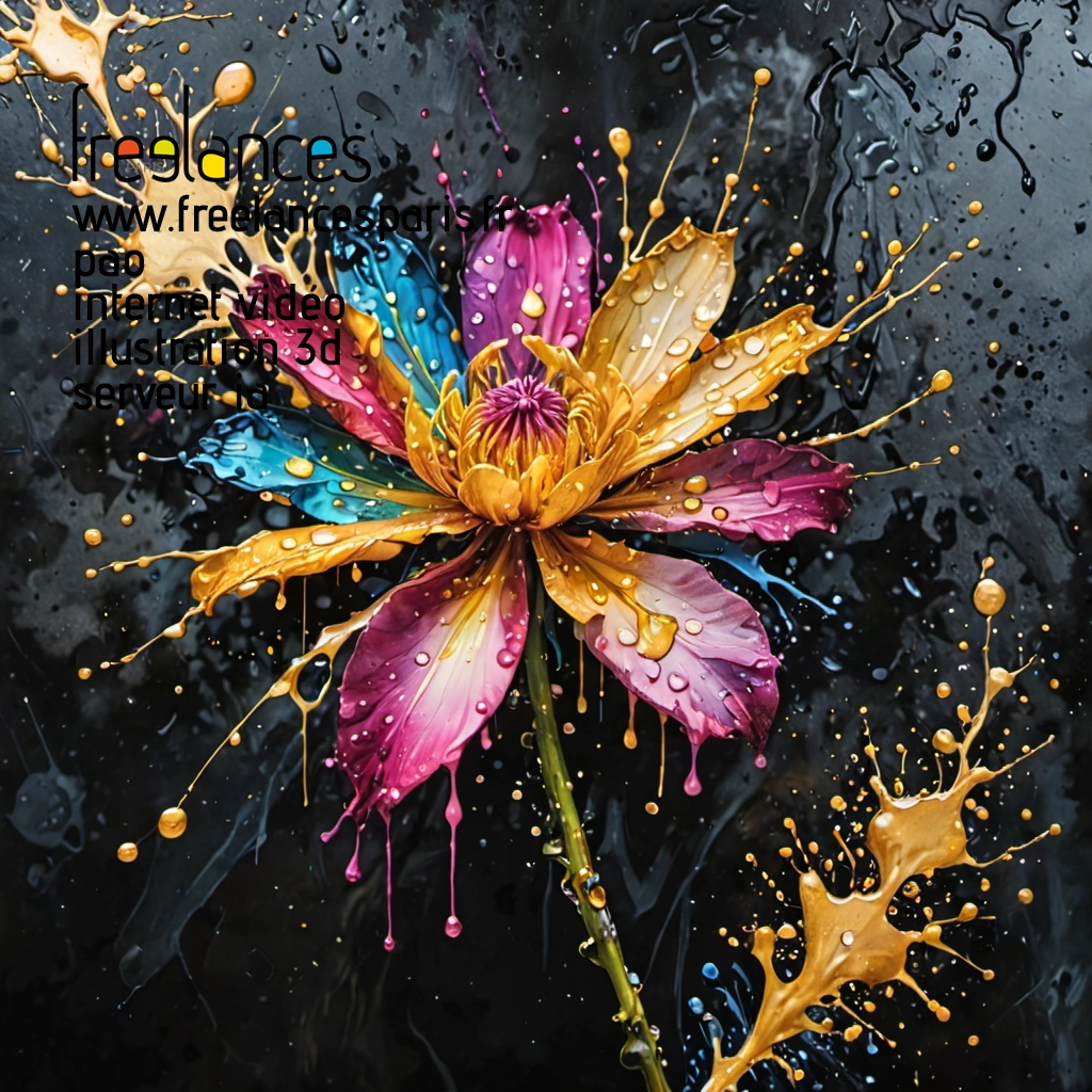 Pao mise en page internet vidéo illustration 3d serveur IA générative AI freelance paris studio de création magazines PUJFN1G0